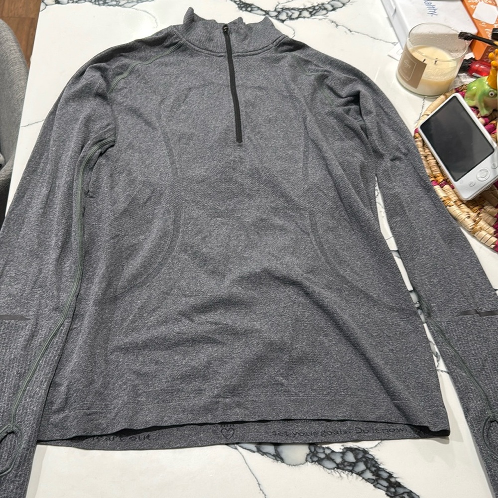 Long sleeve Lululemon workout shirt